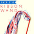 DIY Patriotic Ribbon Flag Wand - July 4th USA