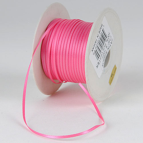 Single Face Satin Ribbon, Hot Pink, 1-1/2 inch (38 mm) [2150-156-68] -  $13.70 : Holiday Manufacturing Inc, Holiday Bows