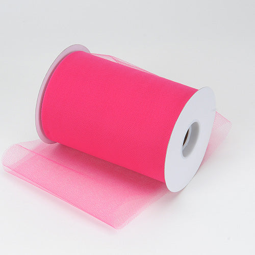 Threadart Premium Soft Tulle Fabric Mega Roll - 100 Yards by 6 Wide - Light Pink