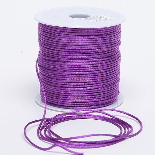 Ultra Violet - Satin Rat Tail Cord ( 2mm x 200 Yards )