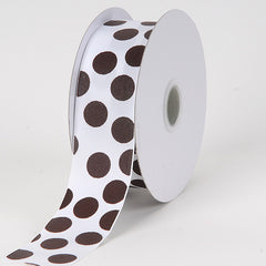 Grosgrain Ribbon Jumbo Dots